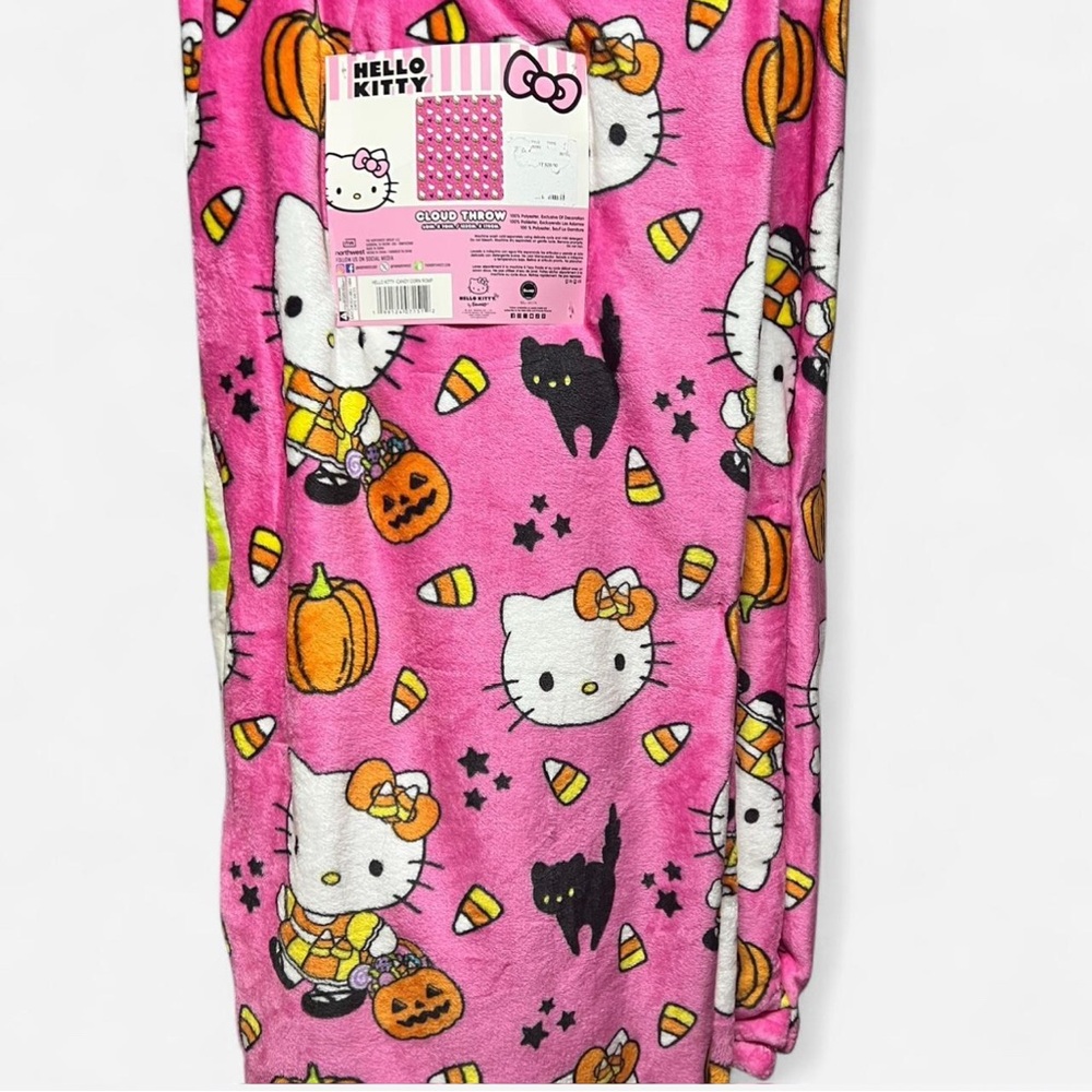 Halloween mixed Hello Kitty Pink Holiday Blanket and other